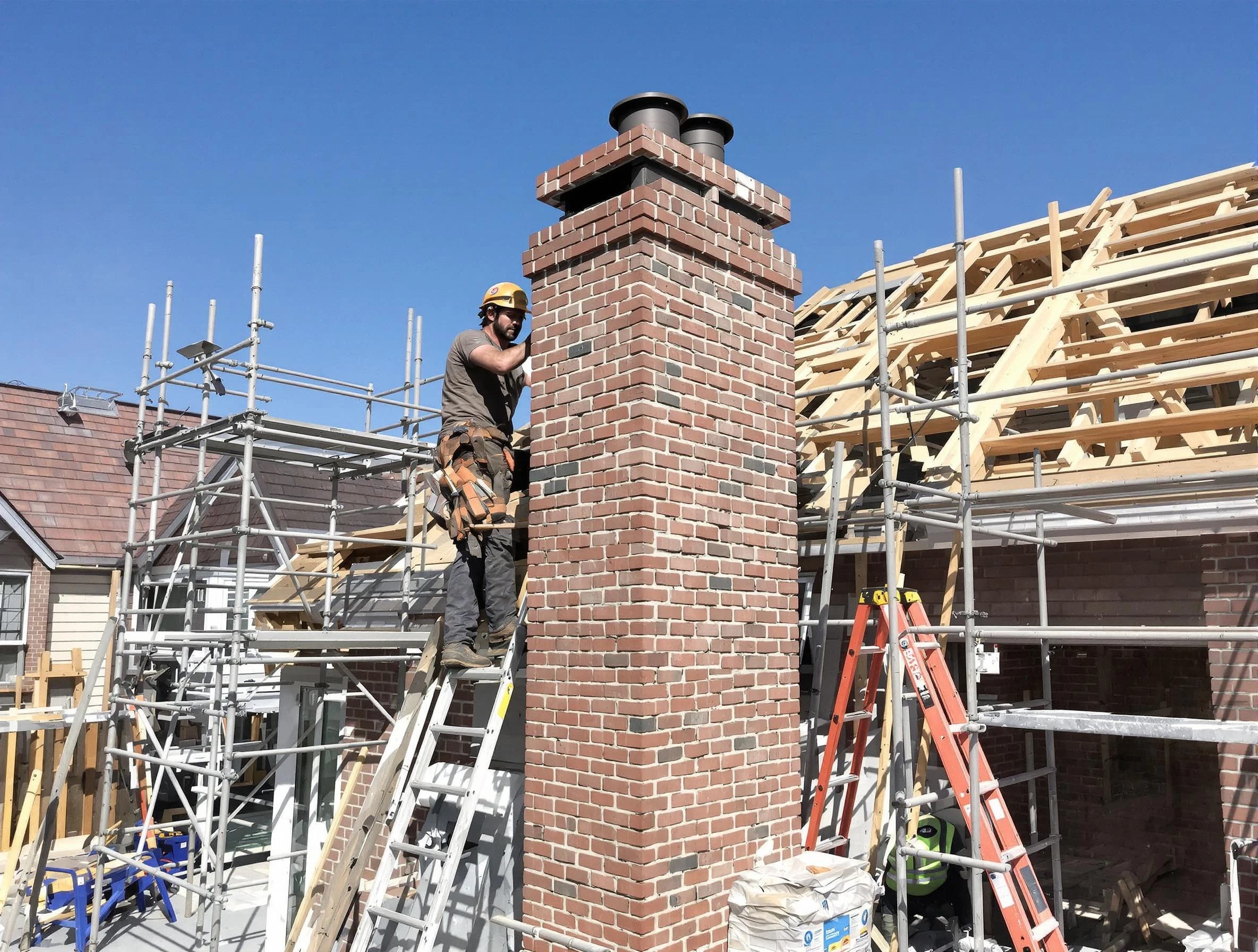 New chimney installation completed by Westford Chimney Sweep in Westford, MA