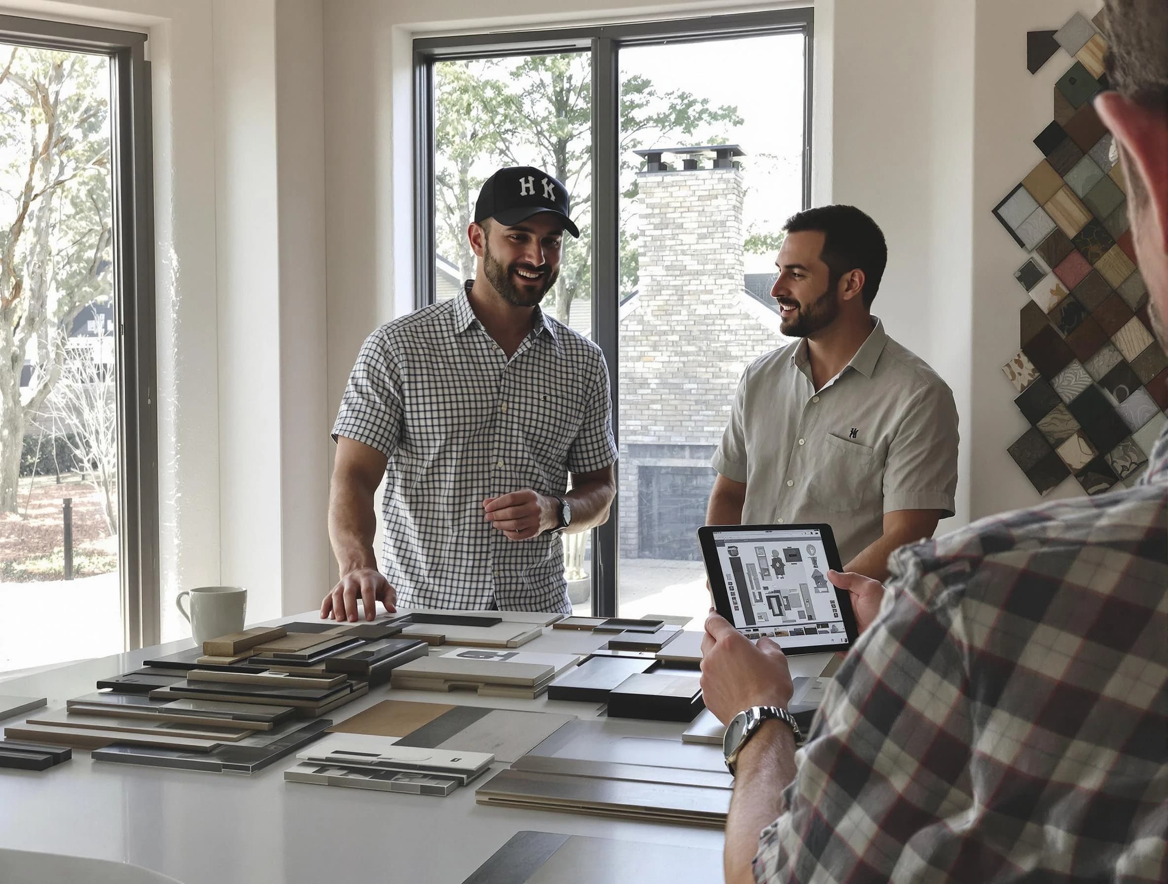 Westford Chimney Sweep remodeling a chimney and fireplace in Westford, MA