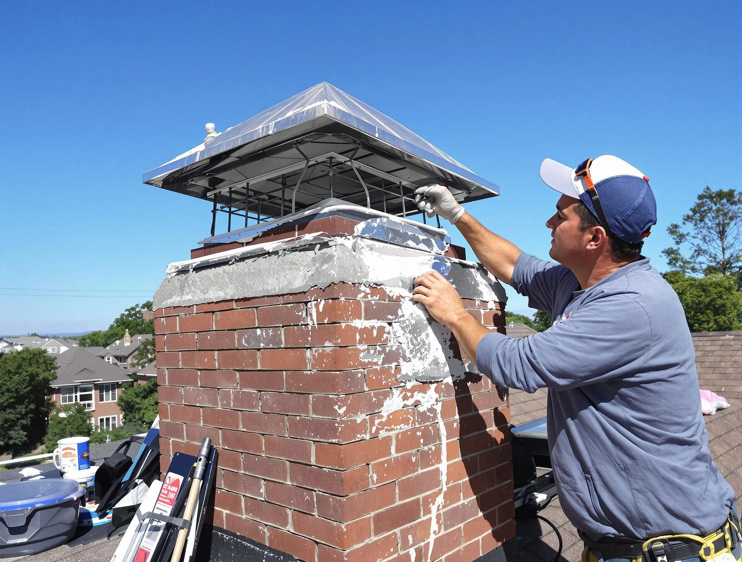 Chimney Crown Services in Westford