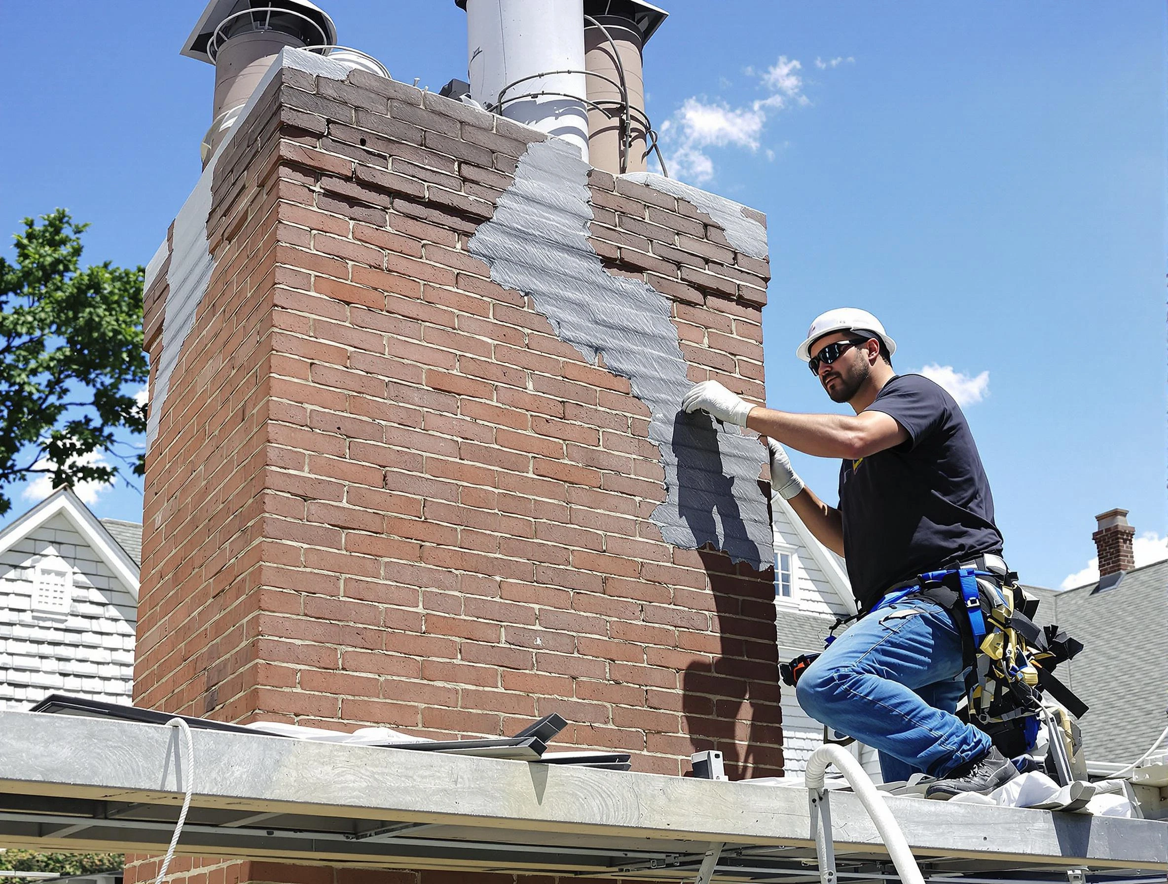 Chimney Restoration in Westford