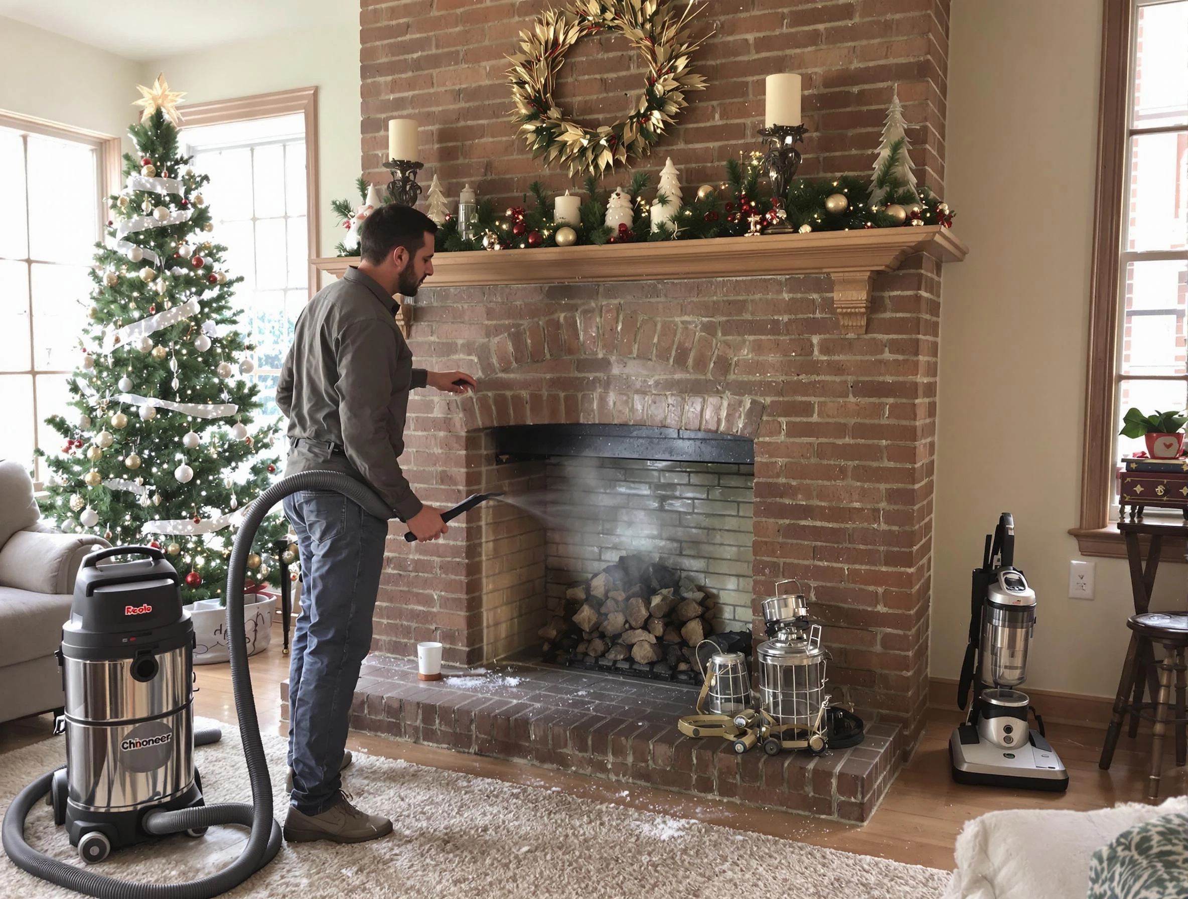 Fireplace Cleaning in Westford